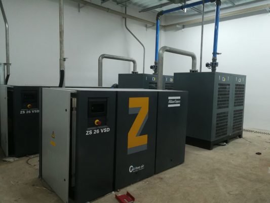 Atlas ZT ZR air compressor Oil Free