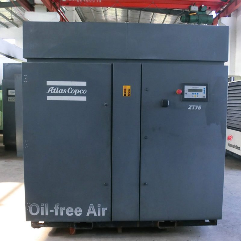 Oil Free Air ZT75 Atlas Copco Air Compressor